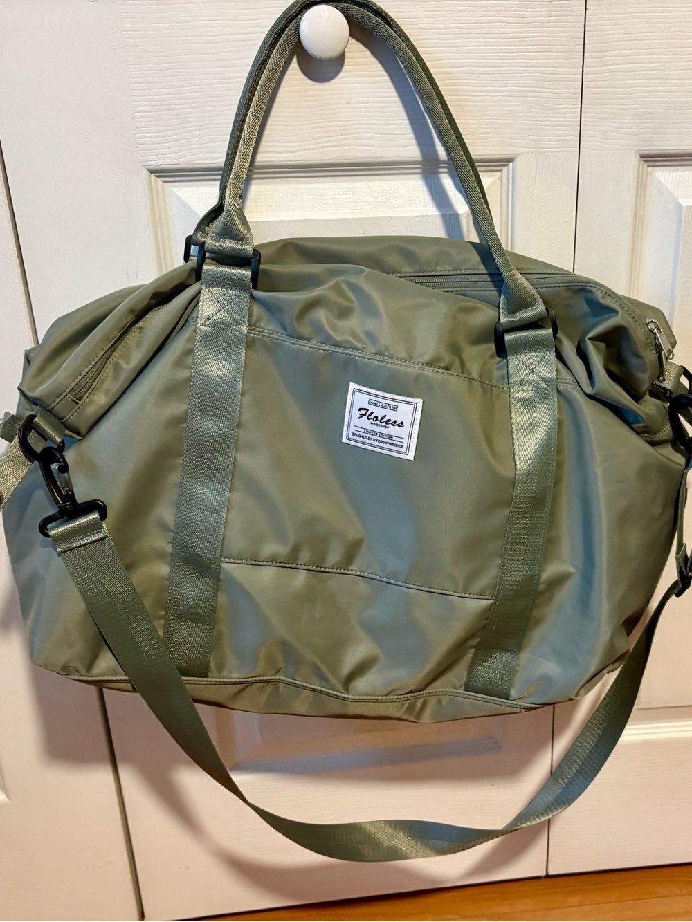 Lole Olive Green Women's Travel Duffel Bag